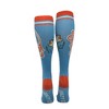 Eat Sleep Fish Funny Fishing Funny Compression Socks For Men - Crazy Dog Compression Socks - image 3 of 4