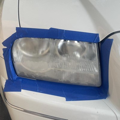 Turtle Wax Headlight Cleaning Kit! Took minutes and (so far