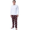 Seven Times Six Chucky Mens' Face and Logo Toss Print Pajama Lounge Pants Sleepwear Black - 2 of 4
