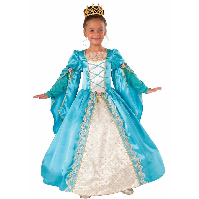 Forum Novelties Renaissance Queen Girl's Costume, 1 of 3