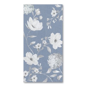 Courtside Market Blue Chinoiserie 12x24 Gallery-Wrapped Canvas - 1 of 4
