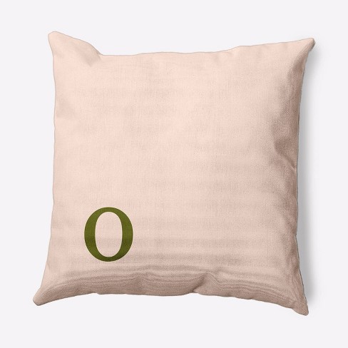 Monogram on sale pillows target