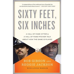 Sixty Feet, Six Inches - by  Bob Gibson & Reggie Jackson & Lonnie Wheeler (Paperback) - 1 of 1