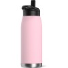 Hydrapeak Flow 32oz Insulated Stainless Steel Water Bottle With Leak-proof Straw Lid & Handle - image 2 of 4