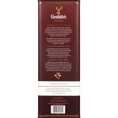 Glenfiddich 18yr Single Malt Scotch Whisky - 750ml Bottle