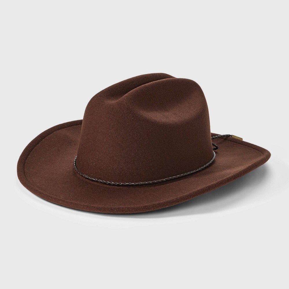 Western Hat - Universal Thread™ Dark Brown L/XL