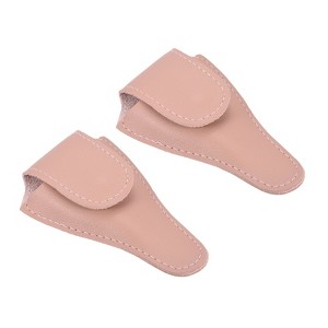 Unique Bargains PU Leather Nail Scissor Protective Cover Small Pointed Nipper Scissor Sheaths 4.5"x2.6" - 1 of 4