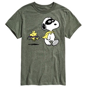 Men's - Peanuts - Costume Snoop Art Short Sleeve Graphic T-Shirt - 1 of 4