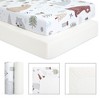 buybuy BABY by Evolur Zoo Love 2-Piece Sheet Set - 3 of 4