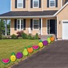 Big Dot of Happiness Tutti Fruity - Fruit Lawn Decorations - Outdoor Frutti Summer Baby Shower or Birthday Party Yard Decorations - 10 Piece - 3 of 4