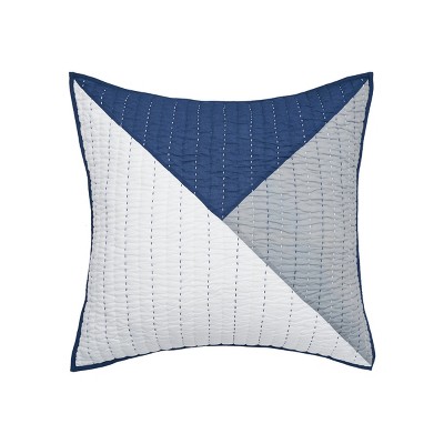 carol & frank 26" x 26" Asymmetrical Cotton Euro Sham - Machine Washable