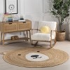 Nuloom Ravenna Bear Handwoven Kids Jute Indoor Area Rug - image 2 of 4