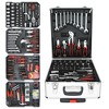 Household Tool Set, White Hand Tool Box With 4 Layers Plier Wrench and Wheels Hand Tool Set For Home Maintenance - 2 of 4