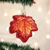 Old World Christmas Blown Glass Ornament for Christmas Tree, Snow-Capped Silver Snowy Cone - 2 of 4