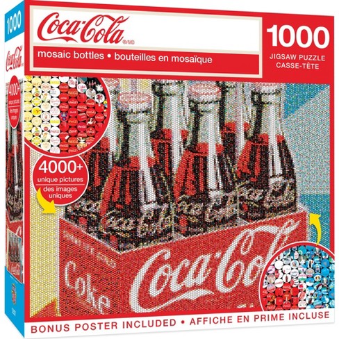 Masterpieces 1000 Piece Puzzle - Coke Photomosaic Bottles - 19.25"x26 ...