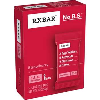 RXBar Strawberry Protein Bars - 9.15oz/5ct