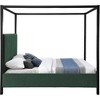 Meridian Furniture,Kelly Boucle Fabric Bed - 3 of 4