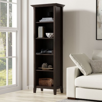NicBex Bookcases for Living Room Modern 70" H 5 Tier Free Standing Storage Wood Bookshelves with Adjustable Storage Shelves for Office Home