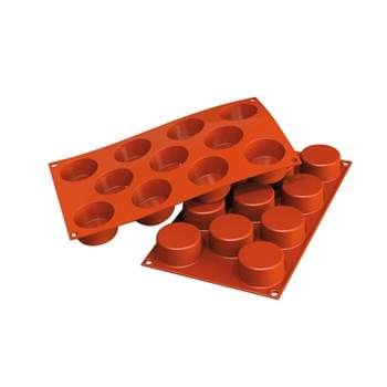 Silikomart SQ055 60 Compartment Muffin Mignons Silicone Baking Mold - 1  9/16 x 1 9/16 Cavities