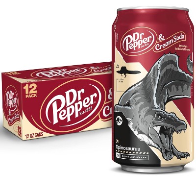 Dr Pepper Cream Soda - 12pk/12 fl oz Cans