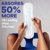 Always Maxi Pads Overnight Absorbency Unscented without Wings - Size 4 - 28ct - image 4 of 4
