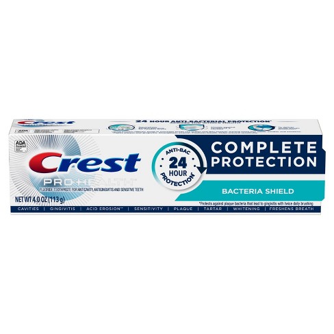 Crest Pro Health Complete Bacteria Shield Toothpaste 4oz Target