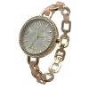 Olivia Pratt Bracelet Style Metal and Tortoise Women Watch - 4 of 4