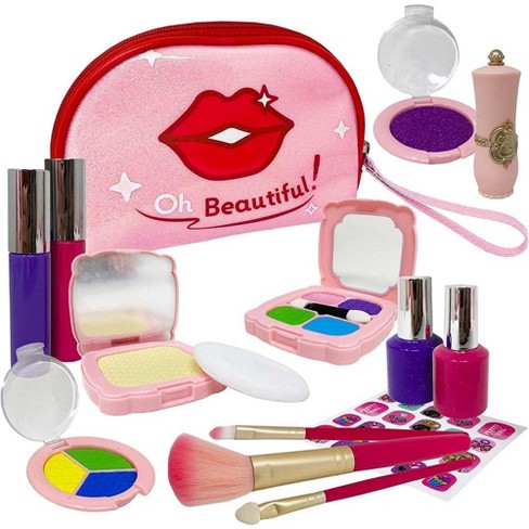 FAO Schwarz Glamour Purse Set Pretend Play Makeup Kit 