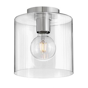 Lark Pippa 1 - Light Flush Mount in  Polished Nickel - 1 of 4