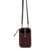 The Sak Women's Silverlake N/S Smartphone Crossbody, Mahogany Suede - 2 of 4