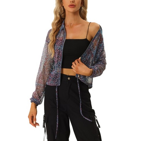 Lightweight hot sale crop jacket