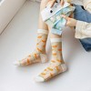 Alilang Women's Floral Embroidered Sheer Ankle Socks 6pk - 3 of 3