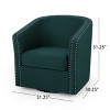 31"W Accent Chair Swivel Chair Club Chair with Cushion-Merax - 2 of 4