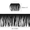 Unique Bargains PU Leather Suede Sewing Tassel Fringe Trim 2 Yards 6 Inch - 2 of 4