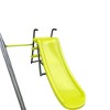 NAYSAYE Playground Slide Swing Set with Net Swing and Mini Slide for Outdoor Backyard Play, Green, 53.55"*70.87"*81.79" - 4 of 4