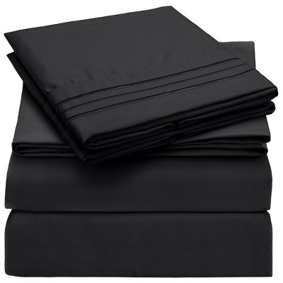 4 Piece Microfiber Sheet Set - Mellanni