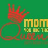 Men's Design By Humans Mother's Day Mom You Are The Queen By tmsarts T-Shirt - 2 of 2
