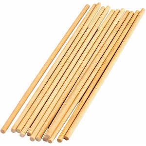 Teacher Created Resources® STEM Basics: 1/4" Wood Dowels, 12 Per Pack, 12 Packs - 1 of 2