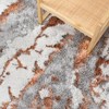 Horizon Shag HZN890 Power Loomed Indoor Rugs - Safavieh - 4 of 4