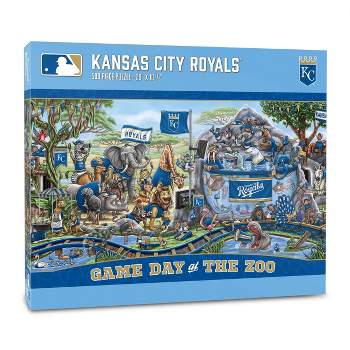 MLB Kansas City Royals Game Day at the Zoo Jigsaw Puzzle - 500pc