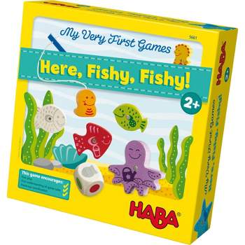 HABA My Very First Games - Here Fishy Fishy! Magnetic Fishing Game (Made in Germany)