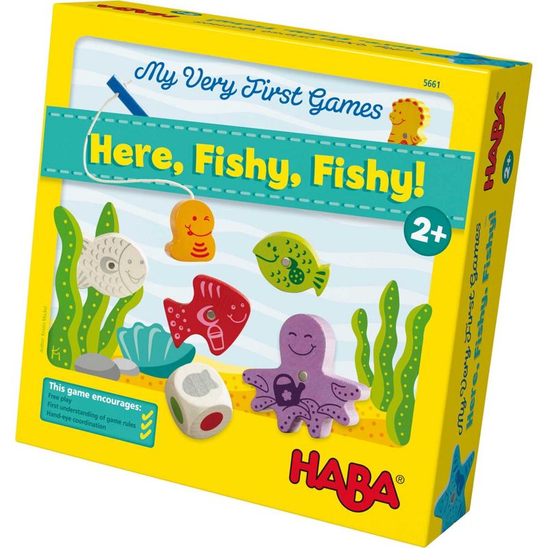 HABA My Very First Games - Here Fishy Fishy! Magnetic Fishing Game (Made in Germany), 1 of 12