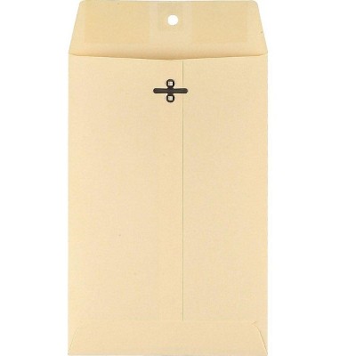 MyOfficeInnovations Clasp Extra-Heavyweight Envelopes 6x9 Manila 100/BX (918765/19381)