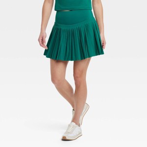 Women's High-Rise Woven Pleated Skort 15.75" - All In Motion™ - 1 of 4