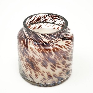 Splatter Pastel Glow Candle. Elegant, aromatic. For home & office. Long-lasting burn, soothing fragrance. Great for relaxation. - 1 of 4