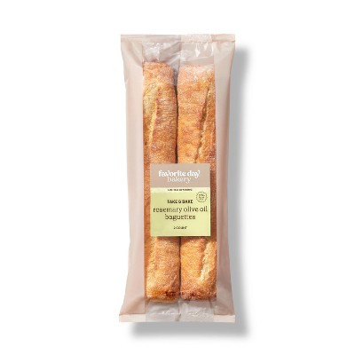 Rosemary Baguette Demi - 14oz/2ct - Favorite Day™