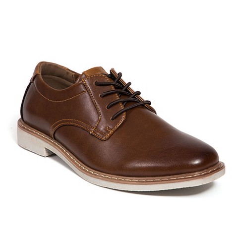 Deer Stags Boys' Marco Jr Dress Comfort Oxford-brown -2 Little Kid ...