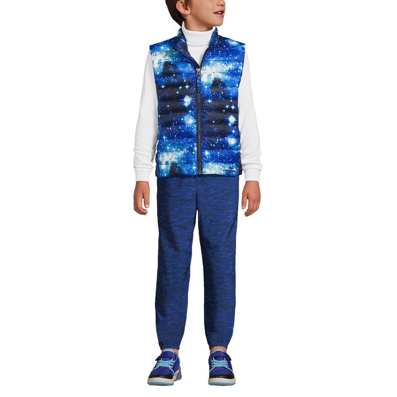 Lands' End Kids Insulated Down Alternative ThermoPlume Vest, 4 of 7