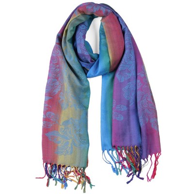 blue scarf womens