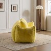Faux Fur Giant Bean Bag Couch with Memory Foam Filling, Fluffy Loveseat Lounge Chair for Living Room or Reading Nook-Baofuwish - 3 of 4